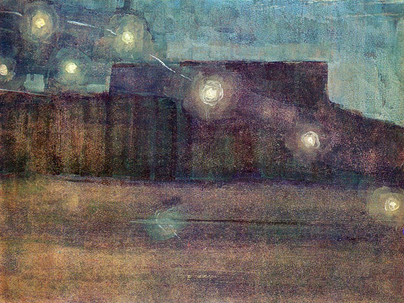  Mikalojus Ciurlionis Sparks II - Canvas Art Print