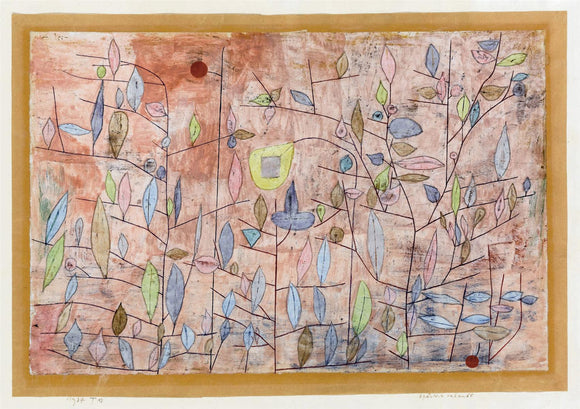  Paul Klee Sparse Foliage - Canvas Art Print