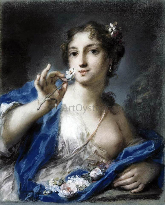 Rosalba Carriera Spring - Canvas Art Print
