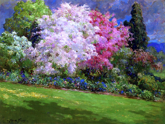  Abbott Fuller Graves Spring Garden, Kennebunkport - Canvas Art Print