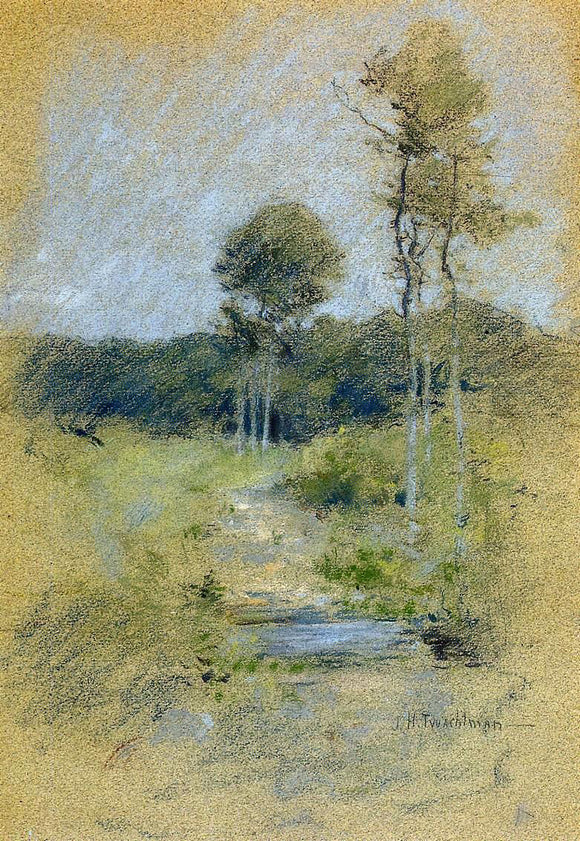  William Keith Spring Landscape (also known as Spring in Marin County) - Canvas Art Print