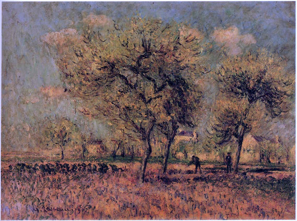  Gustave Loiseau Spring Landscape - Canvas Art Print