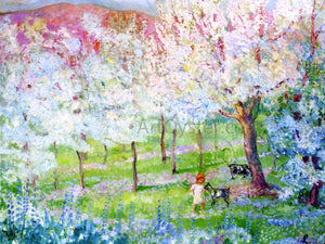  Henri Lebasque Spring Landscape - Canvas Art Print