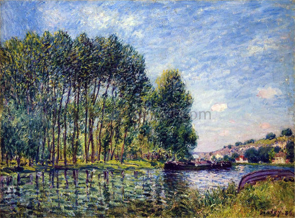  Alfred Sisley Spring on the Loing River - Canvas Art Print