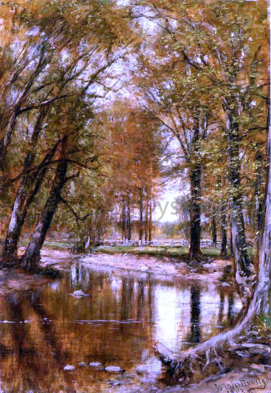  Thomas Worthington Whittredge Spring on the River - Canvas Art Print