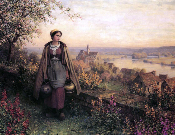  George Inness Springtime - Canvas Art Print