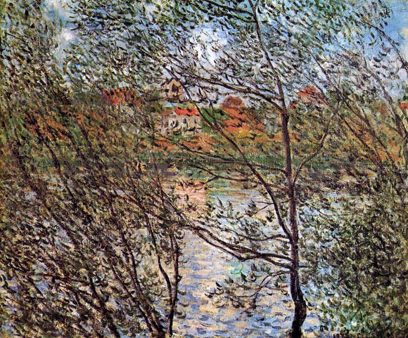  Claude Oscar Monet Springtime through the Branches - Canvas Art Print
