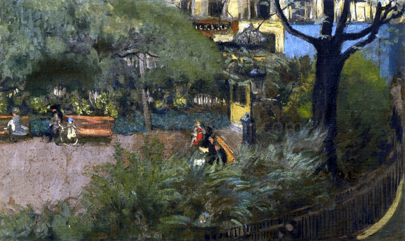  Edouard Vuillard A Square Berlioz (also known as La Place Vintimille) - Canvas Art Print