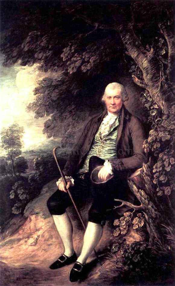  Thomas Gainsborough Squire John Wilkinson - Canvas Art Print