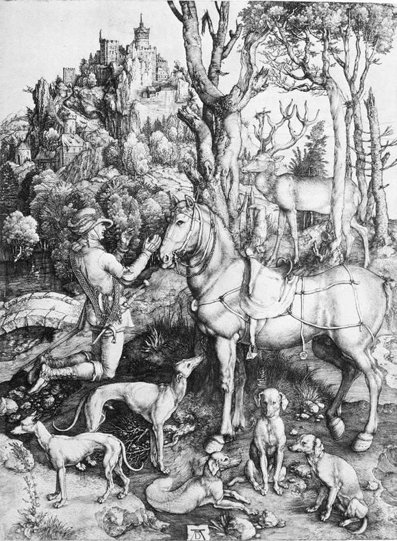  Albrecht Durer St Eustace - Canvas Art Print