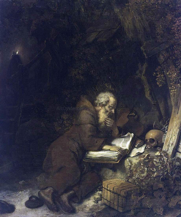  Gerbrand Van den Eeckhout St Francis of Assisi - Canvas Art Print