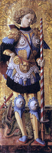  Carlo Crivelli St George - Canvas Art Print