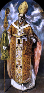  El Greco St Ildefonso - Canvas Art Print