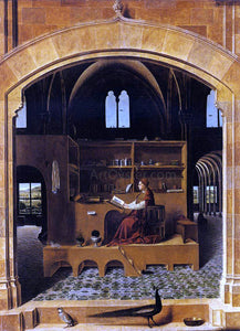  Antonello Da Messina St Jerome in his Study - Canvas Art Print