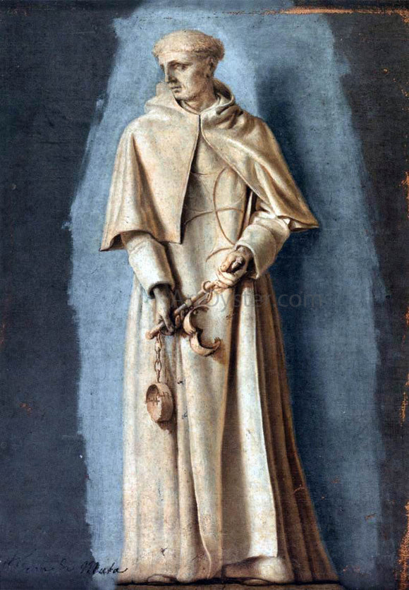  Laurent De La Hire St John of Matha, Founder of the Order of the Trinitarians - Canvas Art Print