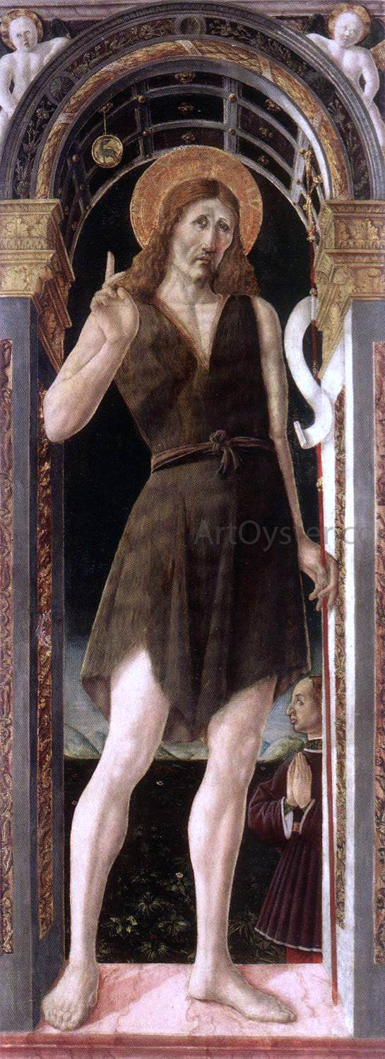  Giovanni Angelo D'antonio St John the Baptist - Canvas Art Print
