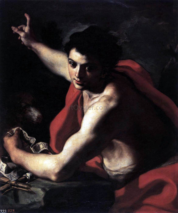  Francesco Solimena St John the Baptist - Canvas Art Print