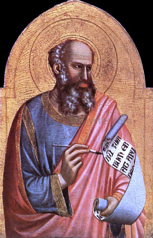  Giotto Di Bondone St John the Evangelist - Canvas Art Print