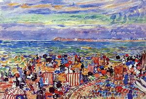  Maurice Prendergast St. Malo No. 2 - Canvas Art Print