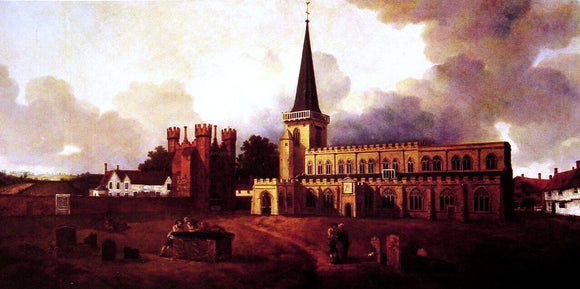  Thomas Gainsborough St. Mary's Church, Hadleigh - Canvas Art Print