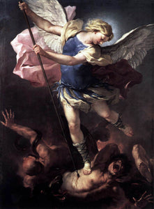  Luca Giordano St Michael - Canvas Art Print