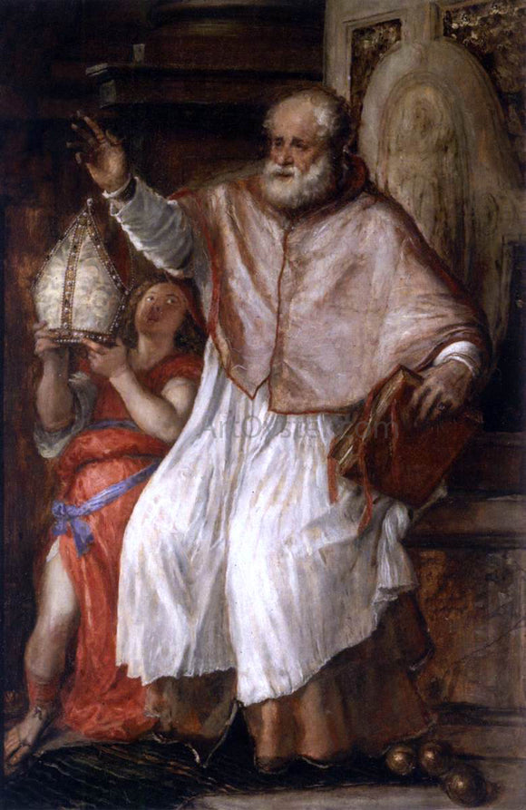  Titian St Nicholas - Canvas Art Print