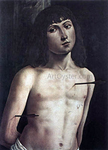  The Elder Lorenzo Costa St Sebastian - Canvas Art Print