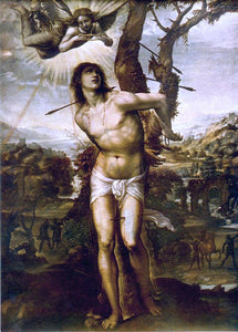  Il Sodoma St. Sebastian - Canvas Art Print