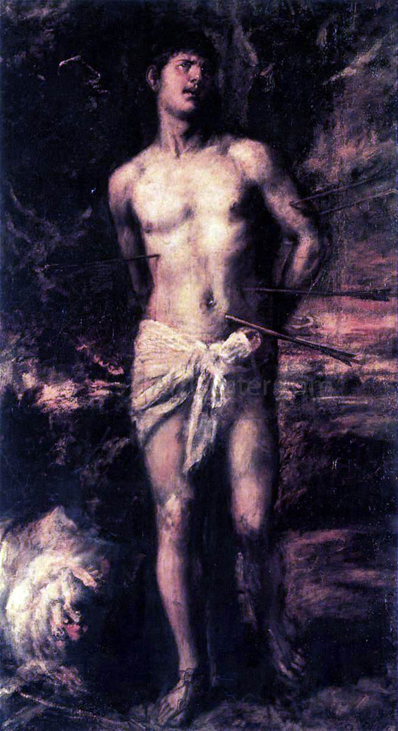  Titian St Sebastian - Canvas Art Print