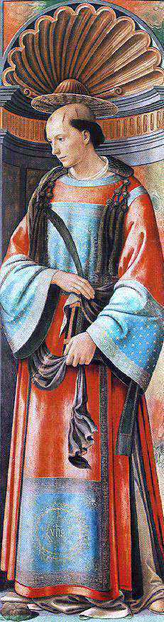  Domenico Ghirlandaio St Stephen - Canvas Art Print