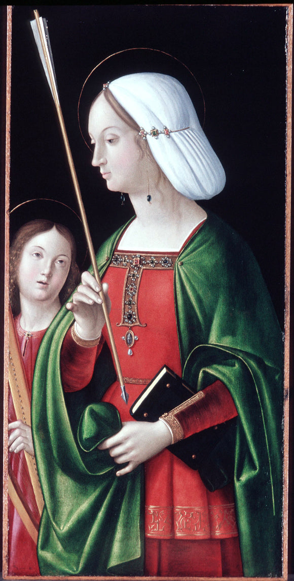  Andrea Solario St. Ursula - Canvas Art Print