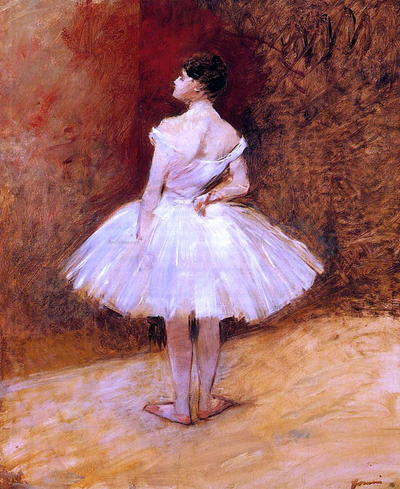  Jean-Louis Forain Standing Dancer - Canvas Art Print