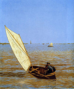  Thomas Eakins Starting Out after Rail - Canvas Art Print