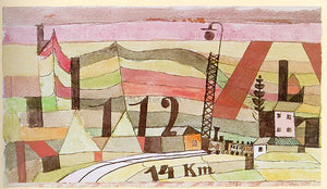  Paul Klee Station L 112 - Canvas Art Print