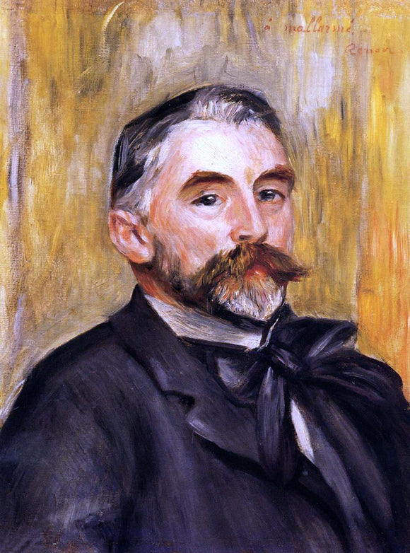  Pierre Auguste Renoir Stephane Mallarme - Canvas Art Print