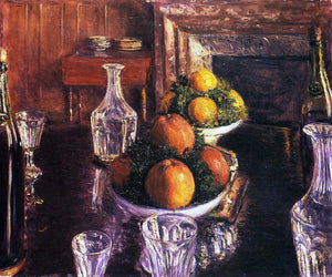  Gustave Caillebotte Still Life - Canvas Art Print