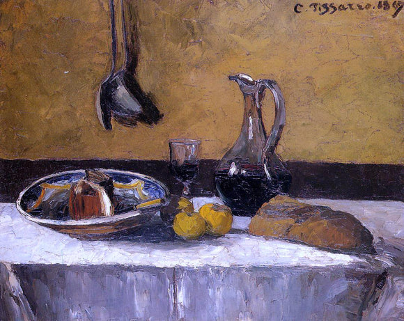  Camille Pissarro Still Life - Canvas Art Print