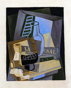  Juan Gris Still Life in Front of the Window - Canvas Art Print
