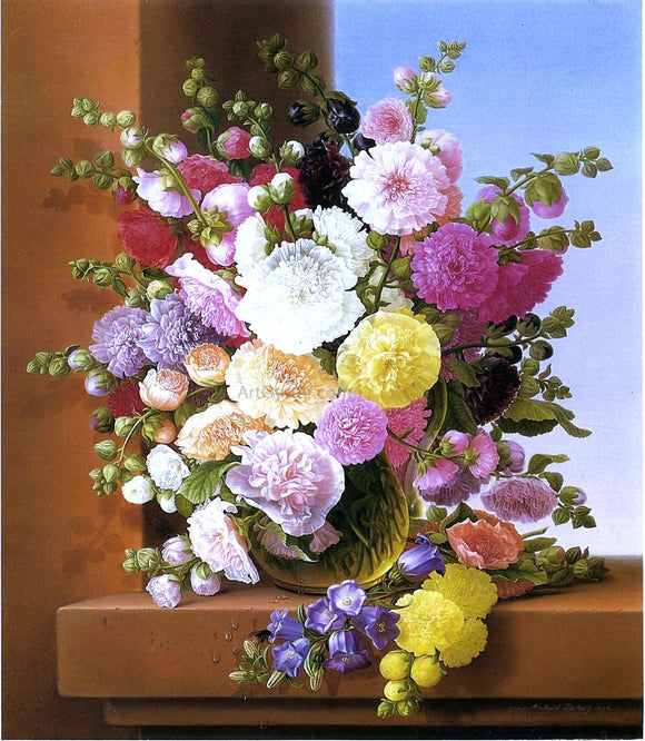  Adelheid Dietrich Still Life of Flowers - Canvas Art Print