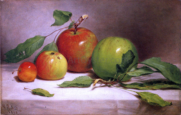  William Rickarby Miller Still Life - Study of Apples - Canvas Art Print