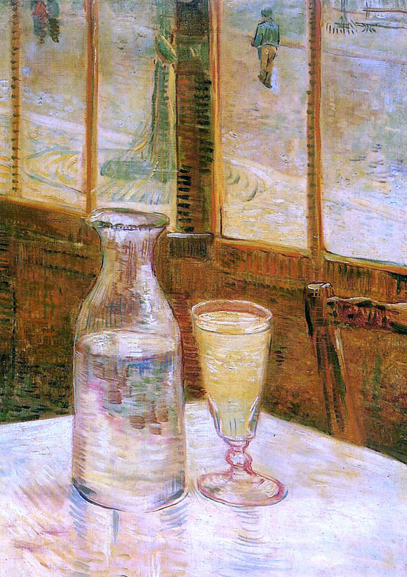  Vincent Van Gogh Still Life with Absinthe - Canvas Art Print