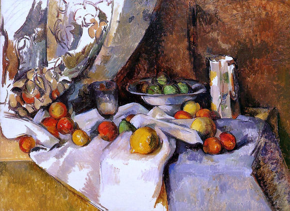  Paul Cezanne Still Life with Apples - Canvas Art Print