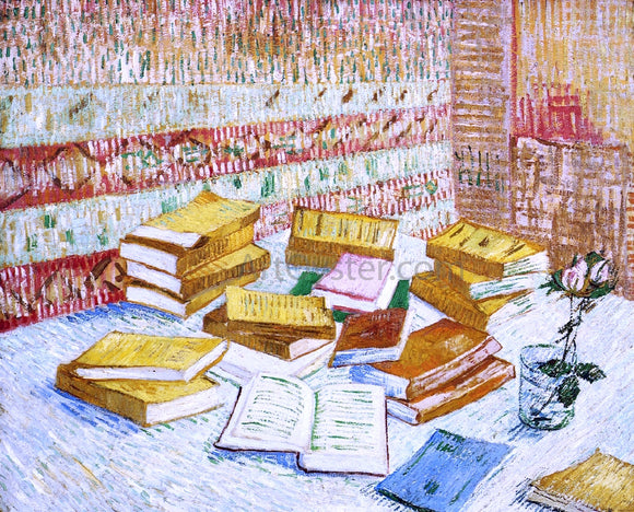  Vincent Van Gogh Still Life with Books, 
