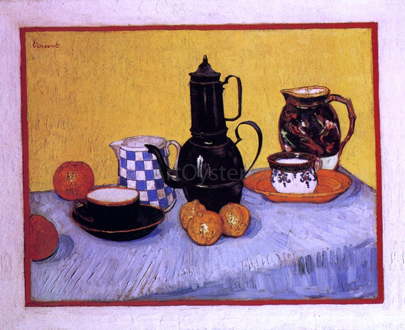  Vincent Van Gogh Still Life with Coffeepot - Canvas Art Print