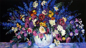  Dorothea Litzinger Still Life with Flowers - Canvas Art Print