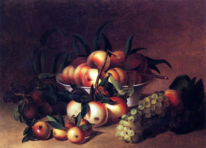  James Peale Still Life with Fruit - Canvas Art Print