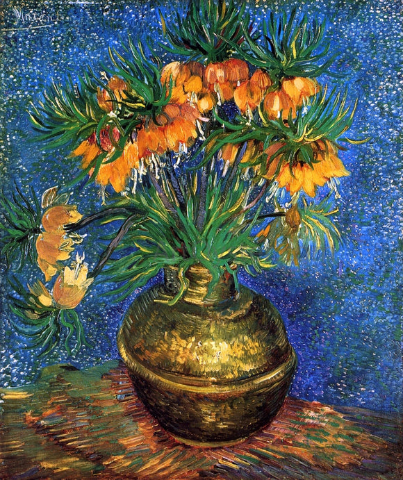  Vincent Van Gogh Still Life with Frutillarias - Canvas Art Print