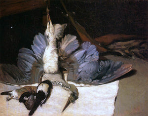  Alfred Sisley Still Life with Heron - Canvas Art Print