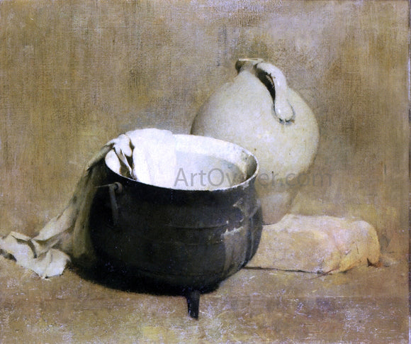  Emil Carlsen Still Life with Kettle and Jug - Canvas Art Print