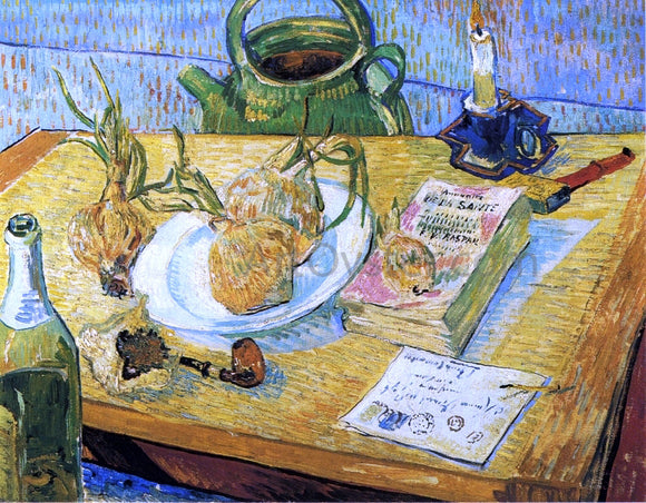  Vincent Van Gogh Still Life with Onions - Canvas Art Print